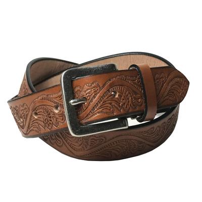 WING LEATHER Кожа Tochigi Темно-коричневая Натуральная коровья кожа Сделано в ремне, Коричневый, Длинный, Кожа, Япония, Повседневный, 35 мм, W004DB-L