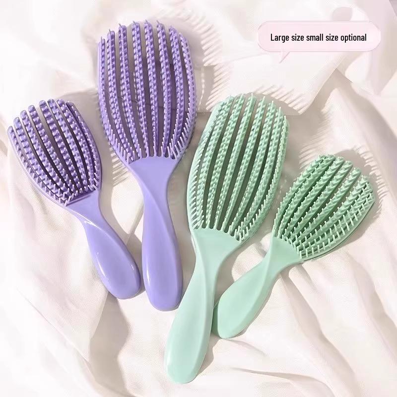 Скидка для новичков: Женская пушистая ракушка, ребро и гребень из банановых листьев - дизайн без спутывания