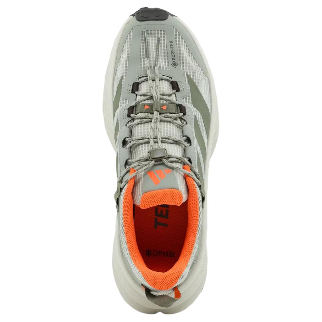 adidas Бесплатные Туристические Ботинки Sl Gore-Tex Удобные Уличные Туристические Ботинки Унисекс Туристические Ботинки Зеленый Белый KH6262
