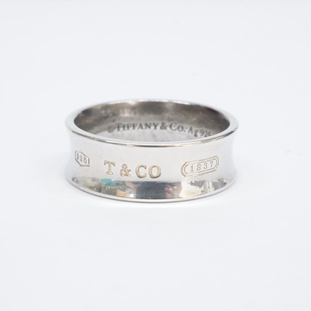 TIFFANY&Co. TIFFANY & Co. 1837 925 Medium Ring Ring SilverUsed