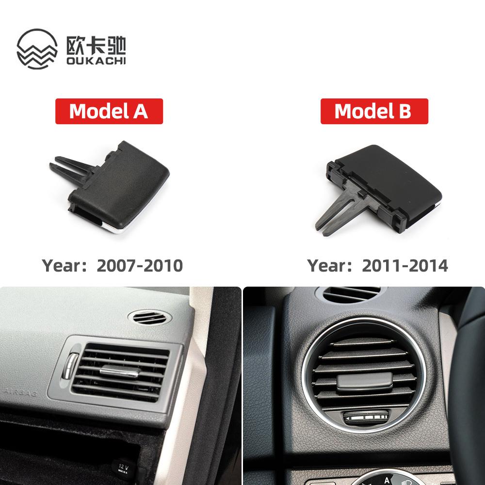 For Mercedes W204 X204 Car Front Air Conditioning Ac Vent Grille Clip Slider For Benz C Glk Class C180 C200 Glk300 2007-2015