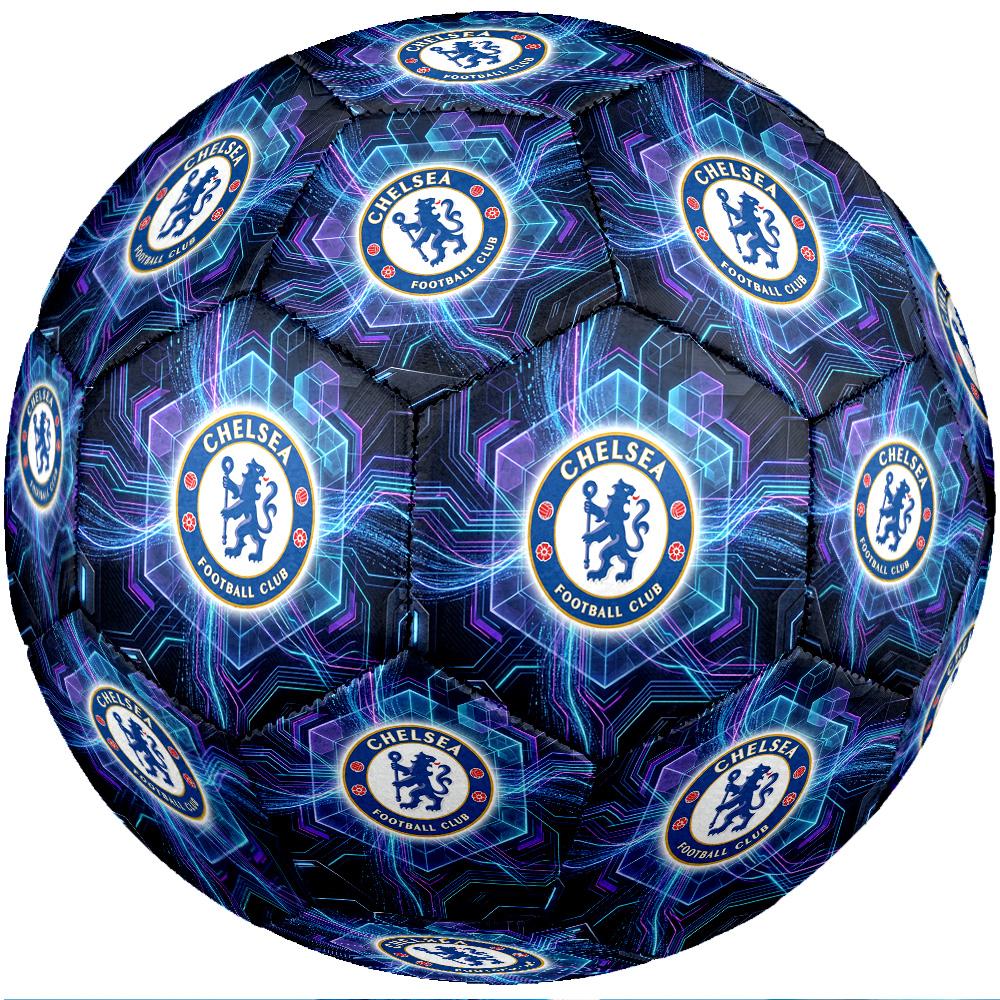 Chelsea FC Theme soccer ball Size 5 Soccer Ball Soft Touch Professional Training Football for Outdoor Sports