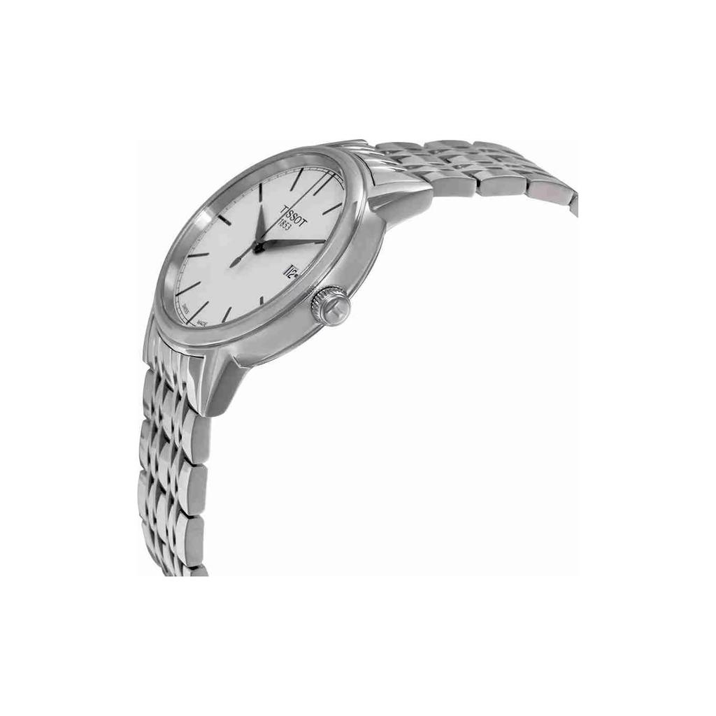 Tissot Kason Zen I Коллекция Кварцевый механизм Водонепроницаемость 30 м Мужские часы Часы 40 мм Белый циферблат T085.410.11.011.00
