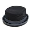 Ruben Sweat Pork Pie Hat, Adjustable Inner Band, Black (Model Mk-rus-2011)