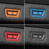 BBJT8 For BMW 5 Series G30 G38 6GT Car Trunk Button Decorative Trim Frame Sticker Interior Custom Tuning Accessories Made of Alcantara