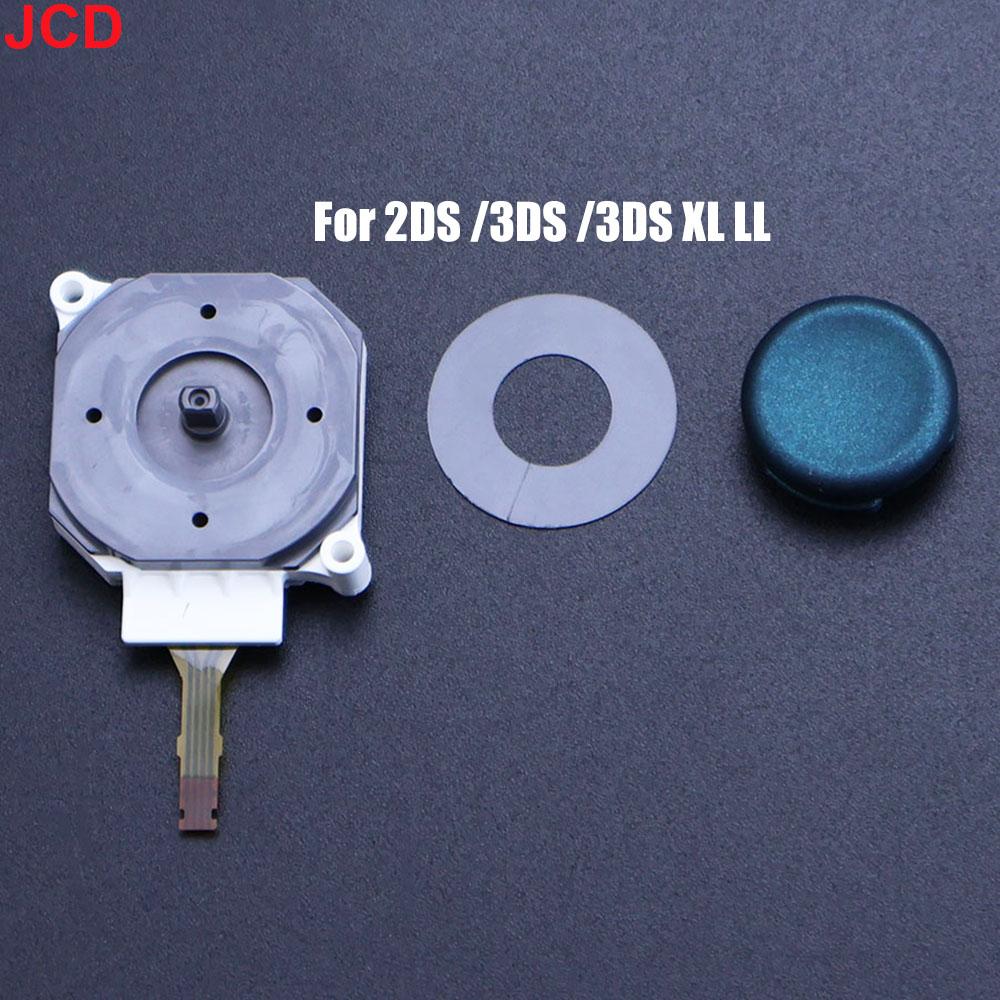 JCD 1set For 3DS 3DSXL 3DSLL Controller Analog Dust Ring PAD Rocker Stick Cap For New 2DS 3DS LLXL 3D Thumbstick Joystick Button