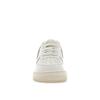 Nike Air Force 1 07 Essential Silver Swoosh Женские кроссовки White Summit-White Metallic-Silver DQ7569-100