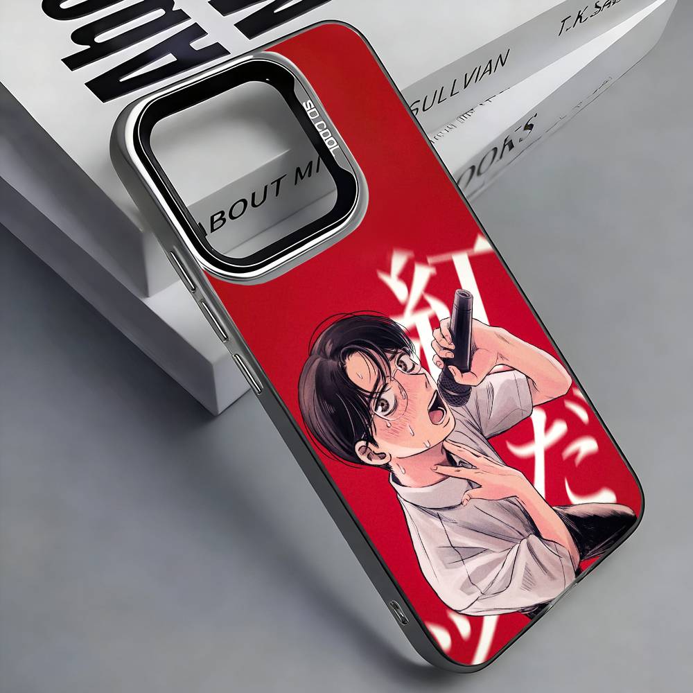 Lets Go Karaoke Satomi Oka Phone Case For iPhone 17, 16,15,14,13,12,11 Plus,Pro Max, Colorful Silver Funda Cover