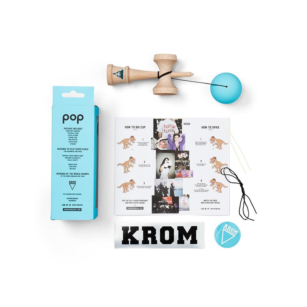 KROM Кендама KROM POP Chrome Pop 16см Голубой