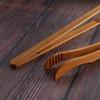 Fruits Bread Bamboo Kitchen Clamp Cooking Food Tongs Gripper Toast Clip Tea Tweezer