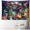 Cartoon Animal Forest Tapestry Wall Hanging Bohemian Kawaii Hippie Minimalist Aesthetic Room Home Decor