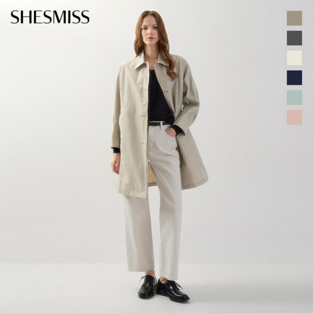 She S miSS Хлопковое пальто-тренч Swwbyo12010