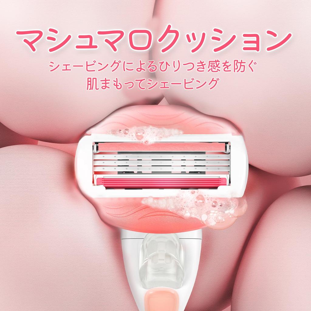 Gillette Venus VENUS Белый Чай Увлажняющий Включает Бритву и 8 Сменных Лезвий Comfort Glide (Венера) Женский станок, Запах, Кожа, Лезвия,