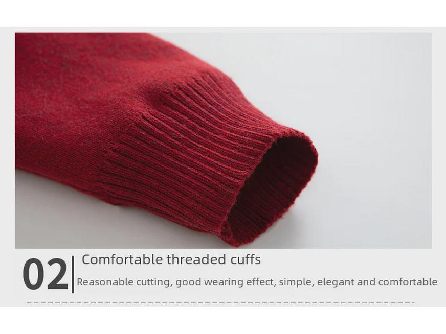 Зимний кардиган Grandma's Plus Velvet для женщин среднего и пожилого возраста - плотный, уютный топ на весну и осень