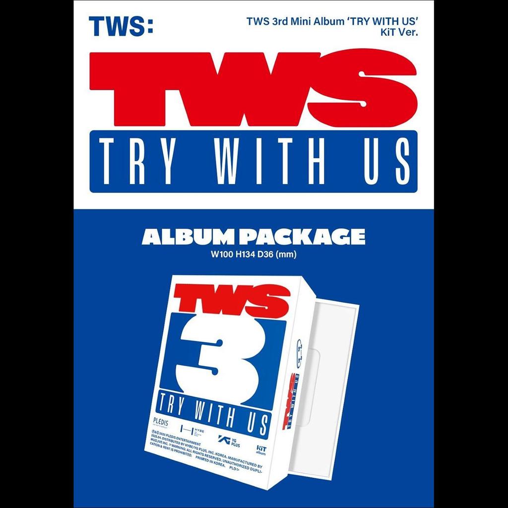 TWS ПОПРОБУЙТЕ С НАМИ KiT Ver. 3-й мини-альбом