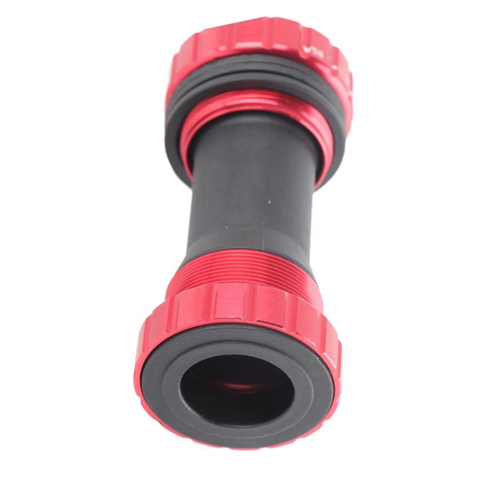 1.37x24T Каретка Bottom Bracket Дорожные Велосипеды Bottom Bracket Алюминиевый Сплав Горные Велосипеды Bottom Bracket 68-73мм Стальные Подшипники