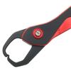 1091 Fish Aluminum Fish Catcher (Iregui) Grip, Ultra-Lightweight (Red/Black Claws)