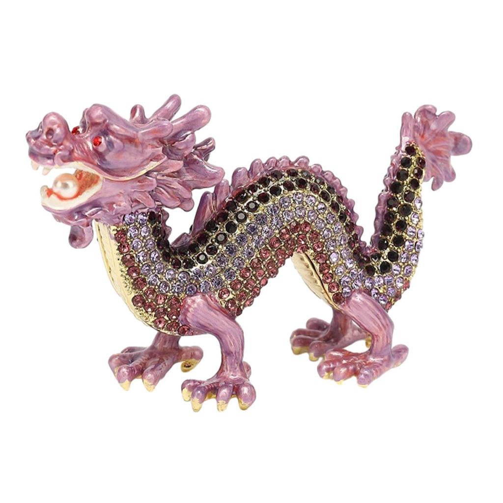 Скульптура животного фэншуй коллекционные поделки для дома декоративные милые статуи дракона для стола весенние фестивали полки для домашнего офиса