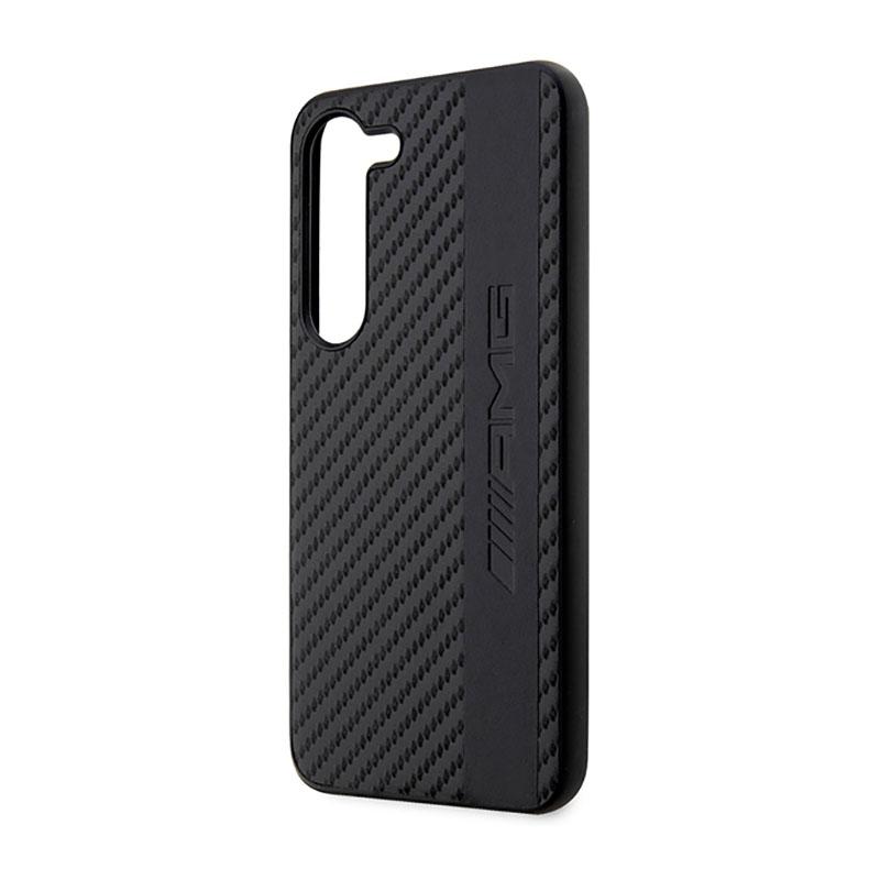 Amg Carbon Stripe & Embossed - Etui Samsung Galaxy S23 (Czarny)