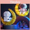 Building Minifigures Kids Blocks Bricks Moonlight Astronaut Education Toys