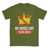 No Kings Day Patriotic October 18 2025 T-Shirts Men  Creative Cotton Tee Round Neck Short Sleeve T Shirts Gift Idea merchandise