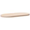 VidaXL Tabletop 60x30x2.5 Cm Solid Pine Wood Oval 824340
