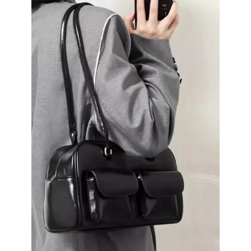 Сумка Niche, женская, новая, высококачественная, универсальная, сумка Boston, многокарманная, сумка через плечо, подмышка