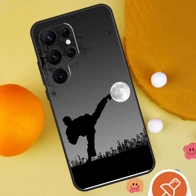 Чехол для телефона Кунг-фу Тхэквондо Каратэ для Samsung Galaxy S25 Ultra S24 S22 S21 Ultra S9 S10 S20 Plus S23 FE Funda Чехол