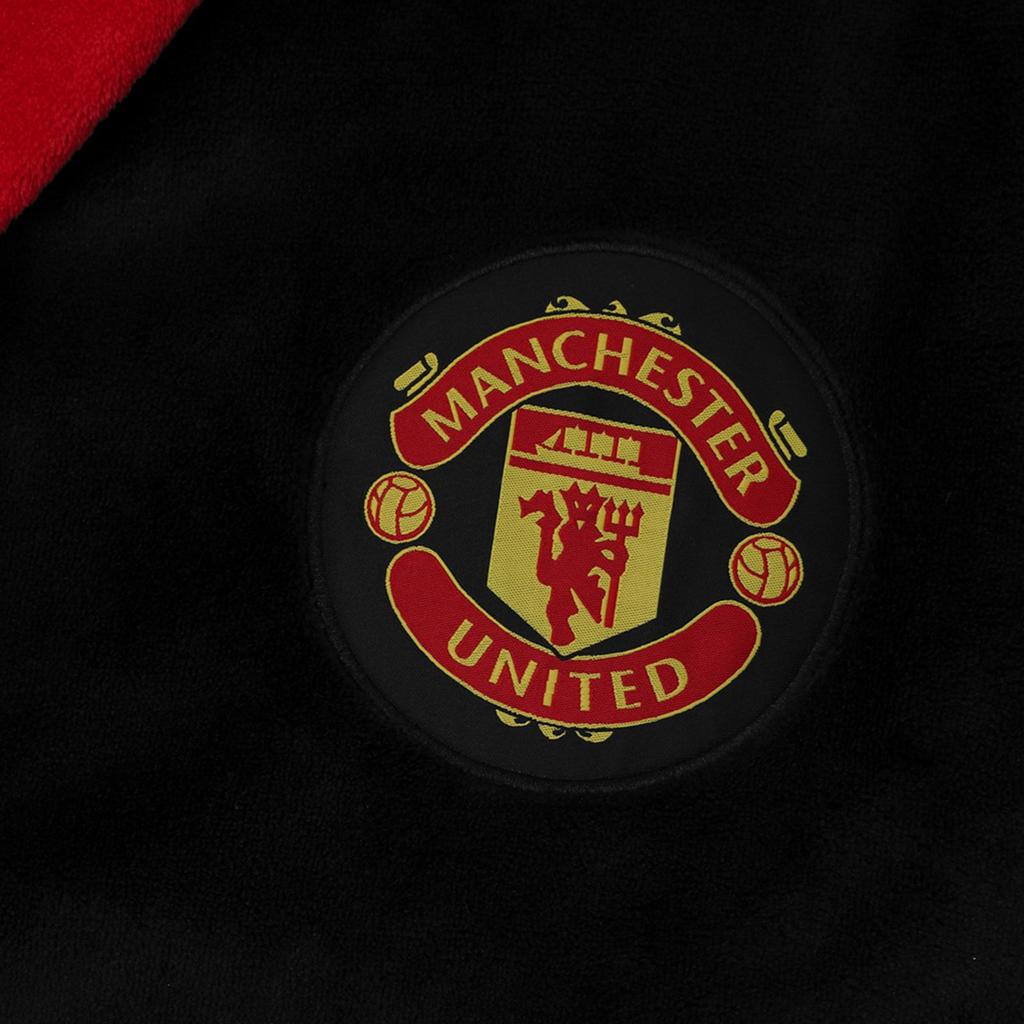 Manchester United FC Мужской флисовый халат с гербом