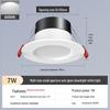 2-Inch Round Recessed Downlight, 56.5cm Opening, 35.5cm Small Ceiling Light, Home Mini