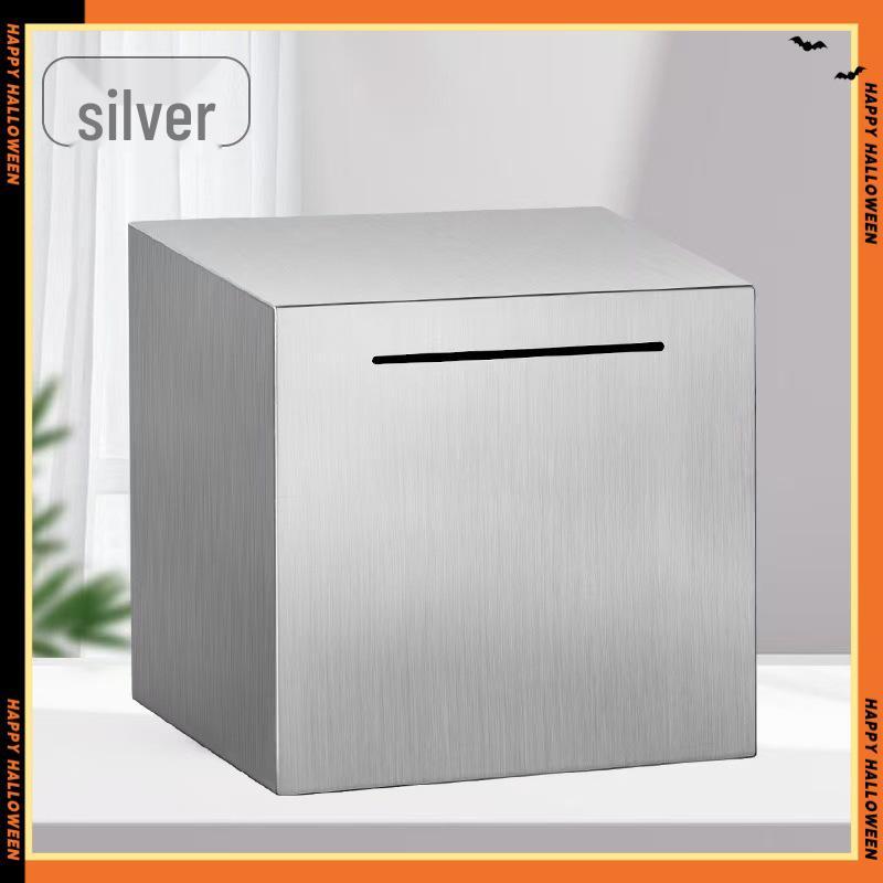 Нержавеющая сталь, устойчивая к падениям копилка - Без снятия, игрушка-копилка интернет-знаменитости