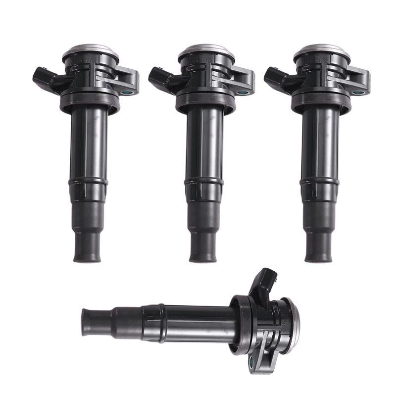 For Toyota MR2 Celica Caldina RAV4 1989-2002 Compatible 4Pcs Ignition Coils Part Numbers 90919-02227 9091902227