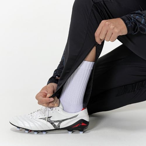 Mizuno Футбольная одежда PRO Тренировочные брюки, Легко двигаться, P2MDC035, Унисекс, Черный, Размер L
