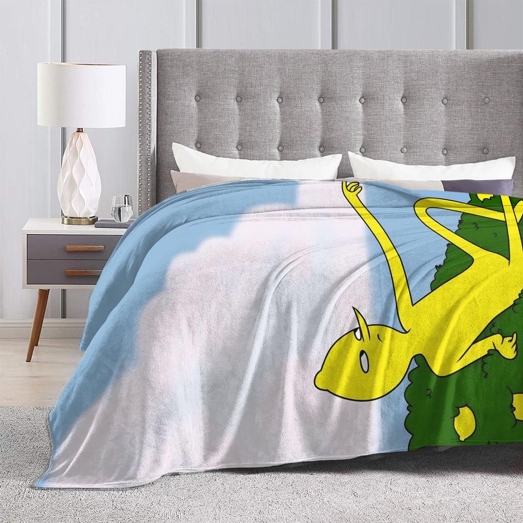 Super Soft BlanketsChildren Camping Lemongrab Unacceptable Bedding Throws Flannel Bedspread For Bedroom Funny Sofa Bed Cover