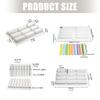 Silicone Eclair Shape Baking Molds Flexible Dessert Tray for Home Bakers, Multi-Cavity Mousse Cake Pastry and Chilling Dessert Preps