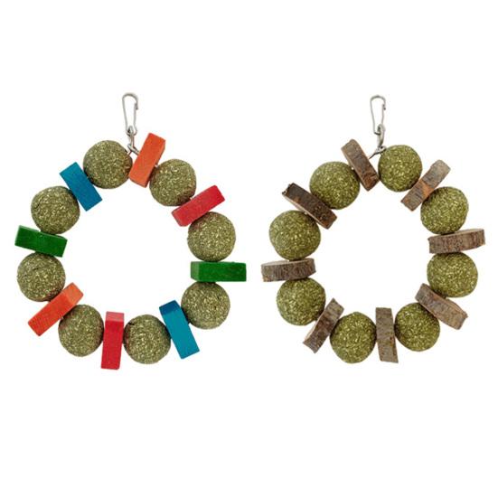 Натуральная игрушка для хомяка ручной работы, устойчивая к жеванию, уход за зубами, ароматная трава с ароматом кролика, морская свинка, шиншилла, игрушка для домашних животных