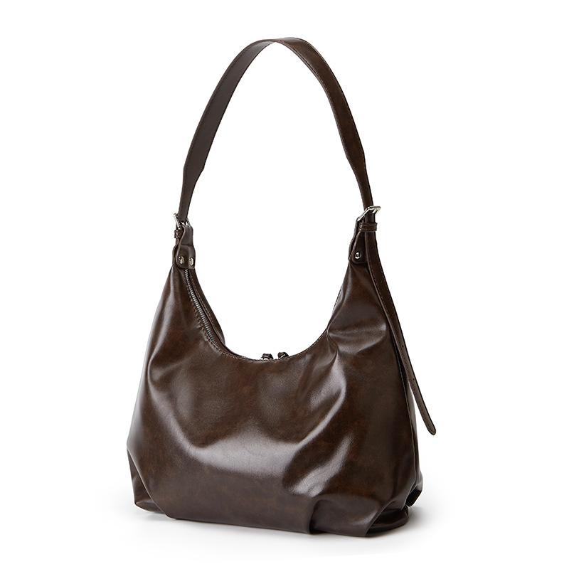 Retro Underarm Bag Laid-back and Fashionable Tote Bag Large-capacity Crossbody Bag