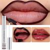 Peel-off Lip Liner, Outline Lip Shape, Show Lip Color, Waterproof and Non-smudging, Peel-off Lip Brush 3 Sets