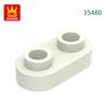 Нетоксичный 370 шт./лот 35480 Круглый 1x2 Открытый штырек Короткий круглый с 2 отверстиями Блок Moc Цветные Аксессуары Совместимые с Кирпичиком DIY Игрушки