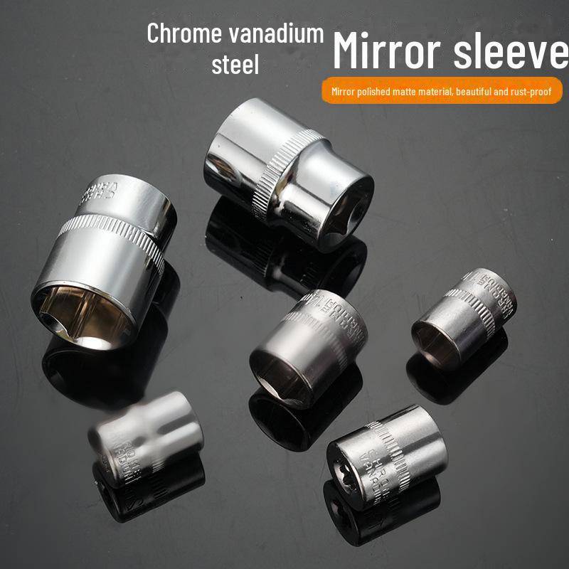 Набор из 121 инструмента: гаечный ключ с храповым механизмом и торцевой головкой с удлинителями