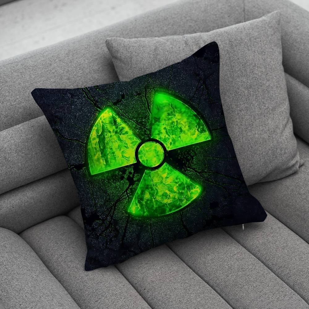 Umbrella Corporation Biohazard Ядерные креативные наволочки для декора интерьера офиса гостиной дома