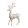 Christmas Reindeer Figurine Small Deer Statue Tabletop Resting/Standing Elk Sculpture for Indoor Home Office Tabletop Mantle Cabinet Desktop Decor