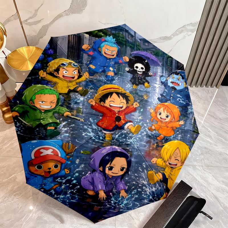 Милая Обезьянка D. Зонт с Луффи из японской манги ONE PIECE подходит для всех сезонов, включая домашние путешествия и активный отдых Y7