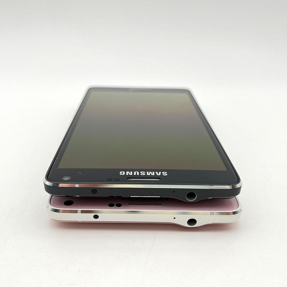 Восстановленный мобильный телефон Samsung Galaxy Note 4 N910A/ N910V/N910F/N9100 Сотовые телефоны 5.7 " 16МП 3ГБ 32ГБ с одной SIM-картой