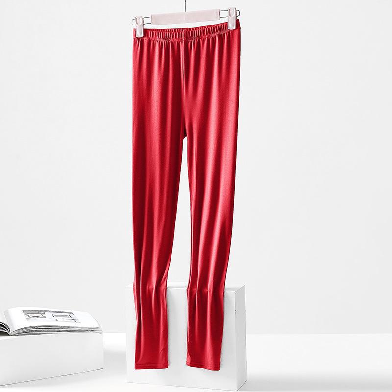 Autumn Elastic Modal Slim-fit Women's Base Pants for Elderly