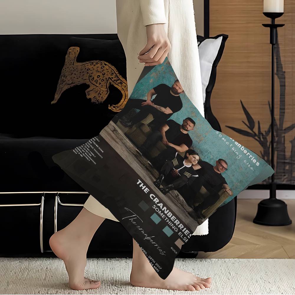 The-Cranberries Band Personalized Pillow Cover Kids Bedroom Wild Party Decor Pillowcase Kid Birthday Shower Gift