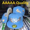 New high-quality baseball cap with letter embroidery, hip-hop cap, stylish hat Fitted cap N4