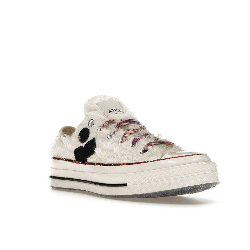 Isabel Marant x Converse Chuck 70 Low Ванильно-белые Унисекс Кроссовки Кремовый Черный Красный A10800C