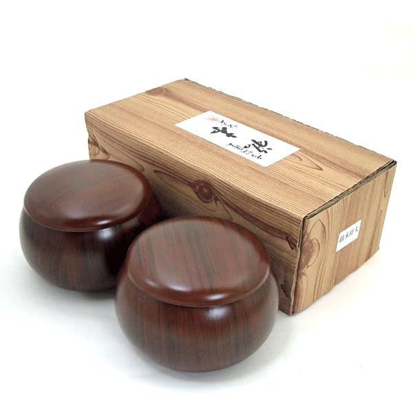 Go Board Set Shinkaya Tabletop Jointed Go Hard Glass Go Shinsei Bamboo 9mm and P Wood Grain Go Large Size Beginners To Go Players To - Board, Stones,