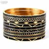 Boho New Enamel Bracelet European Streak Geometric Bracelets &Bangles Women Fashion Charm Pulseras Braided Party Jewelry